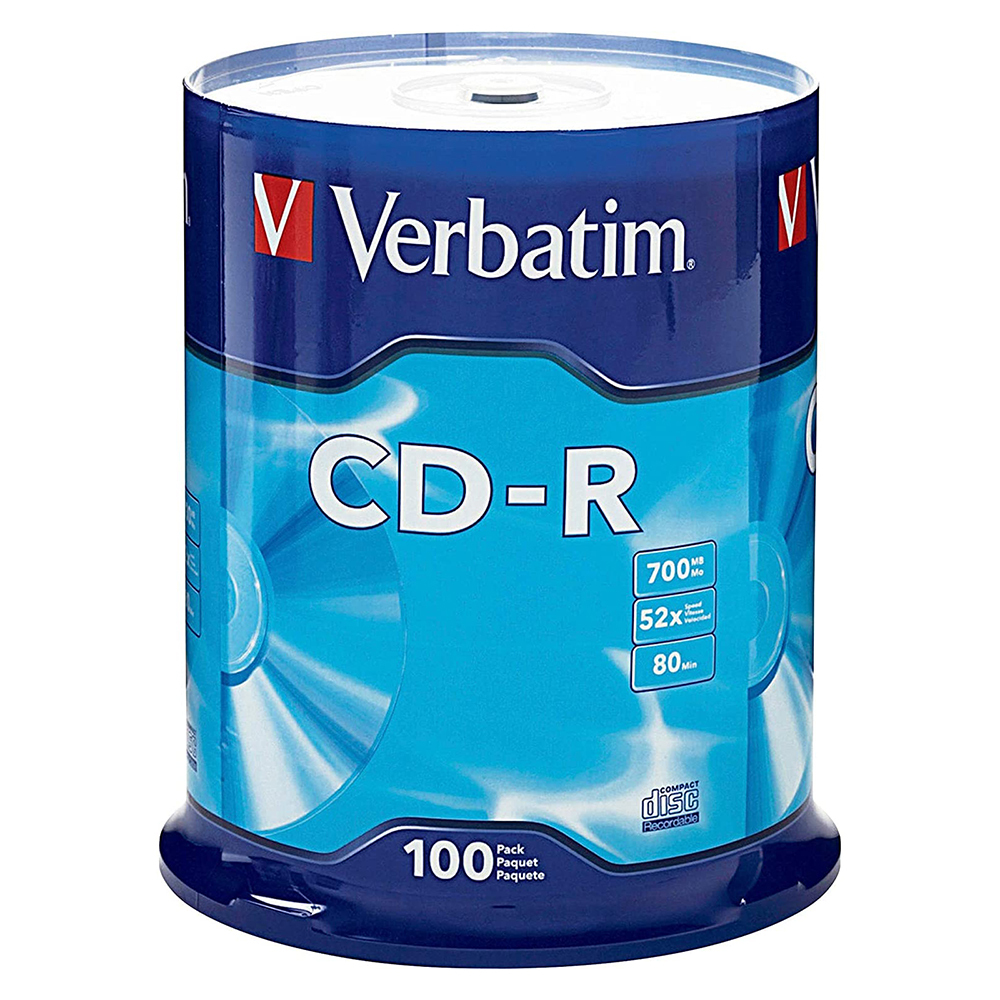 Verbatim Pack slim de 5 cd-rw 700MB, 4X cd-rw 4x