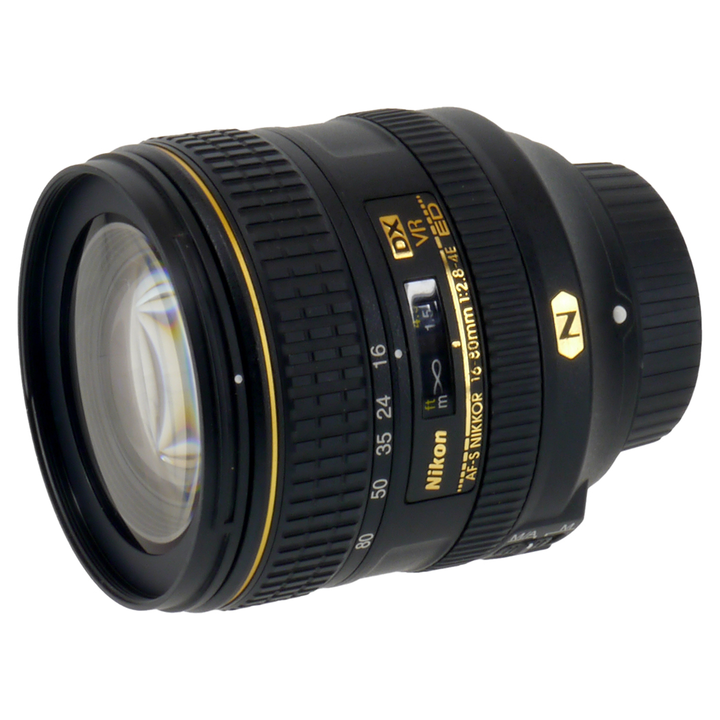 USED NIKON AF-S 16-80MM F2.8-4E IF-ED VR