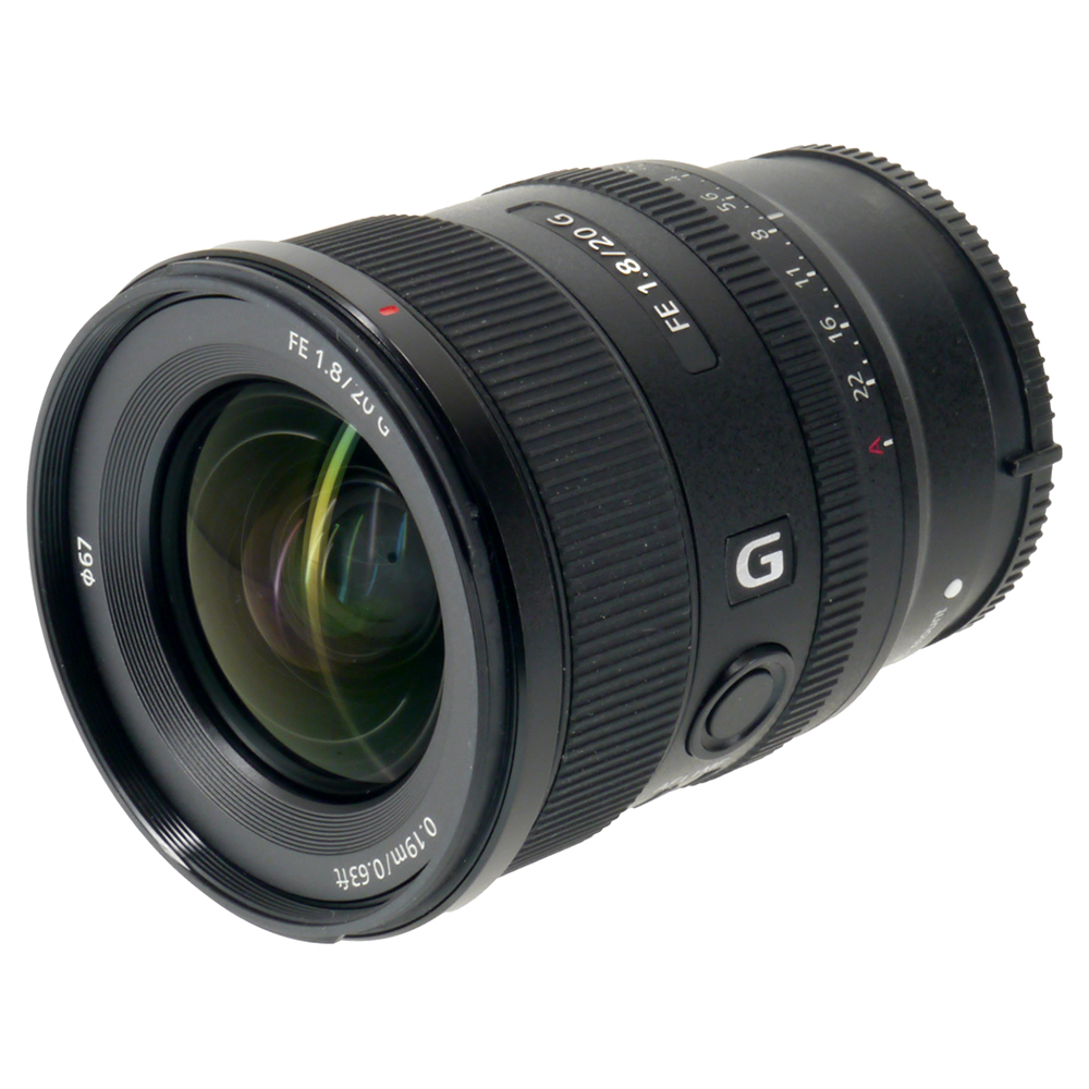 USED SONY FE 20MM F1.8 G