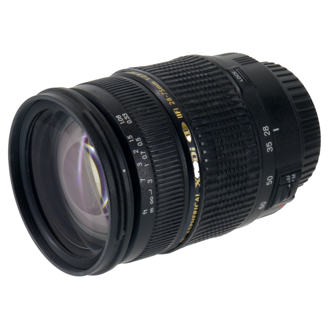 タムロンSP AF28-75m F2.8 XR DiニコンFマウント用#206q Amazon.com : Tamron AF 28-75mm f/2.8 SP XR Di LD Aspherical (IF