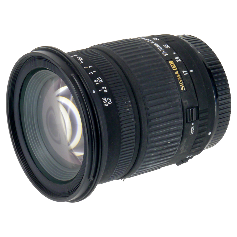 爆買い定番キャノン シグマ 17-70mm F2.8-4 DC MACRO OS HSM レンズ(ズーム)