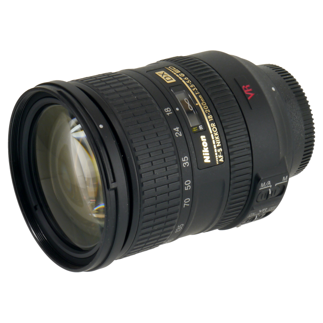 USED NIKON AF-S 18-200MM F3.5-5.6G IF-ED VR (760622)