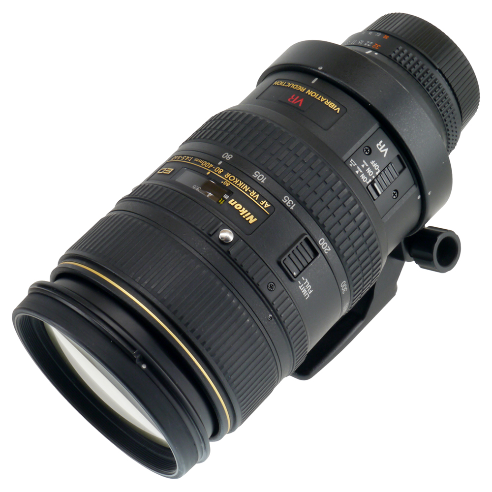 USED NIKON AF-D 80-400MM F4.5-5.6D ED VR