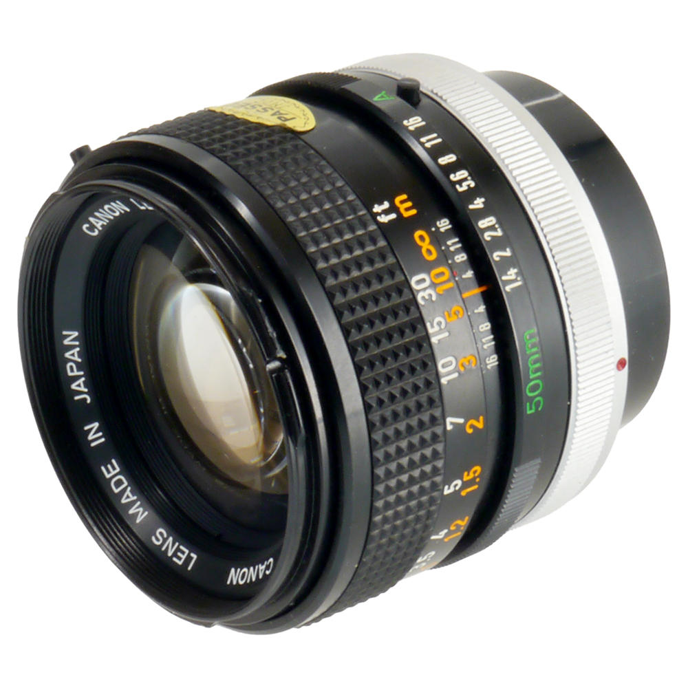 USED CANON FD 50MM F1.4 S.S.C.