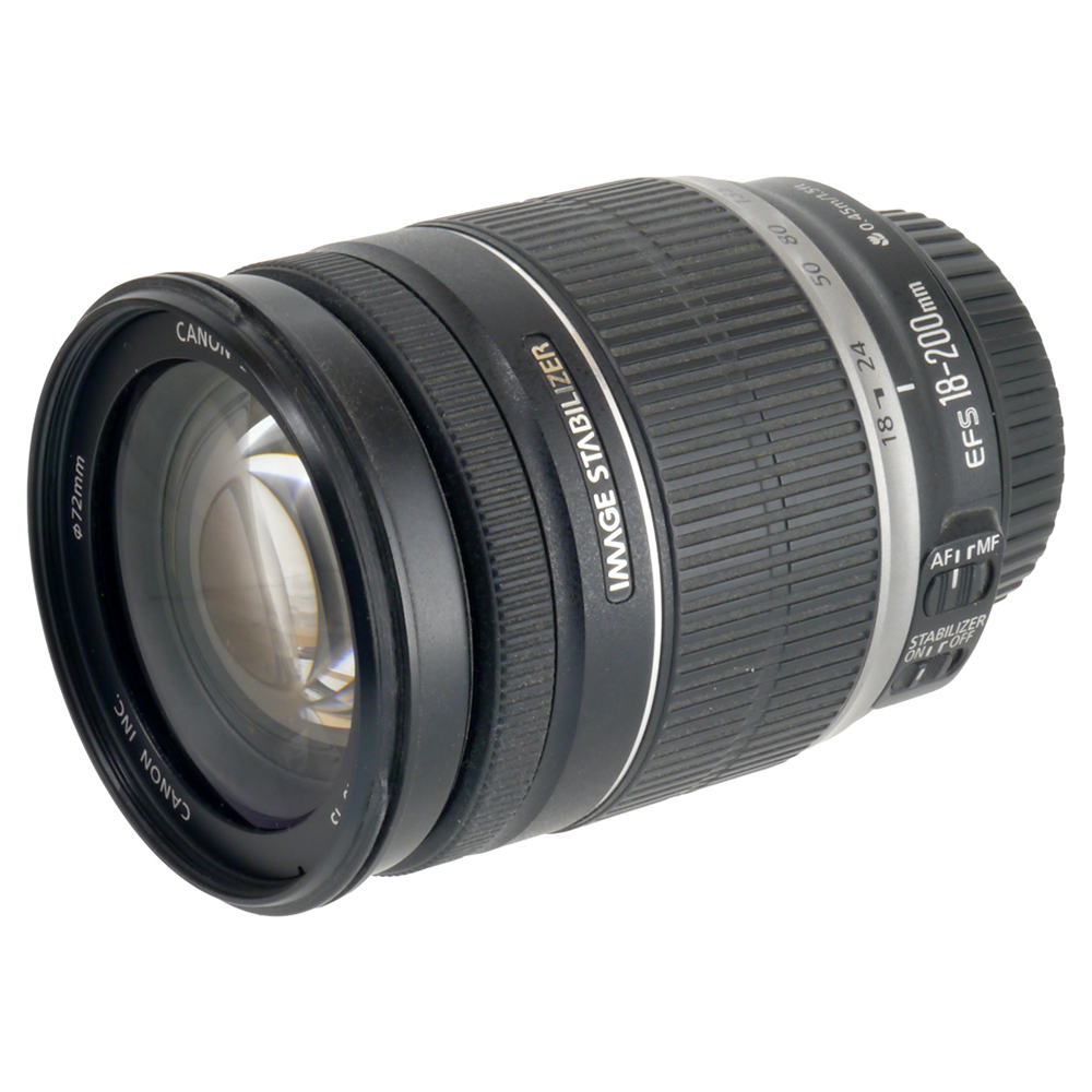USED CANON EF-S 18-200MM F3.5-5.6 IS (765155)