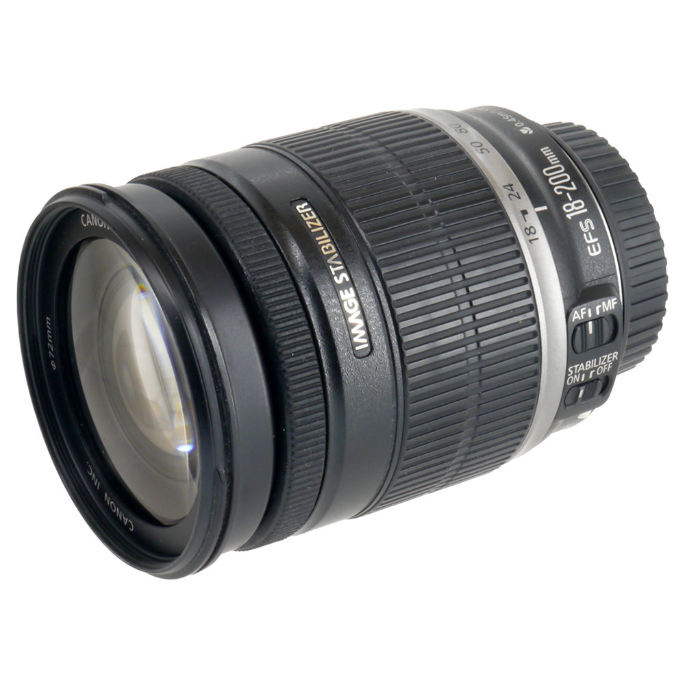 CANON 望遠ズームレンズ EF-S 18-200mm IS Amazon.com : USED Canon 18-200mm F3.5-5.6 IS EF-S : Digital