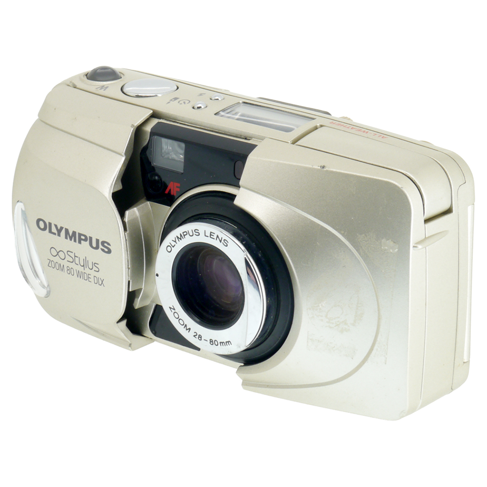 USED OLYMPUS STYLUS ZOOM 80 WIDE DLX