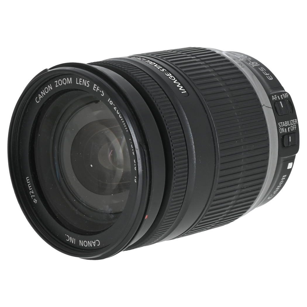 Canon EF-S 18-200mm F3.5-5.6 IS Lens キヤノン 手ブレ補正レンズ Ca12273