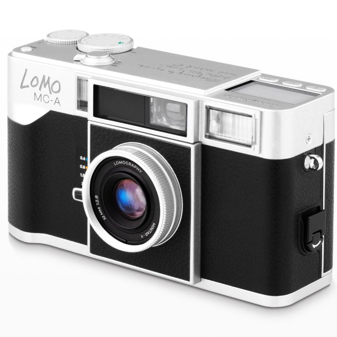 Lomo MC-A シルバー LOMO MC-A 35MM FILM CAMERA (SILVER)