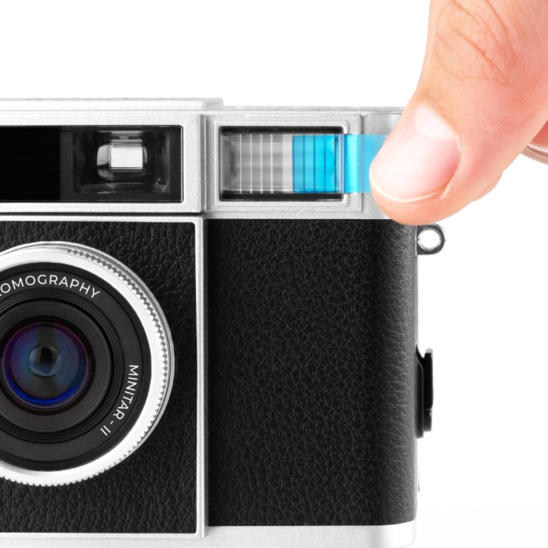 LOMO MC-A 35MM FILM CAMERA (SILVER)