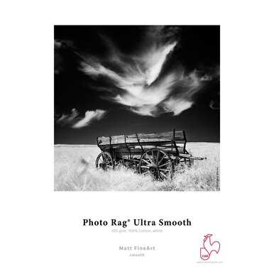HAHNEMUHLE PHOTO RAG ULTRA SMOOTH 305 (13X19" - 25 SHEETS)