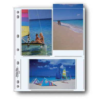 PRINTFILE PHOTO PAGES - 4X6 (25PK)