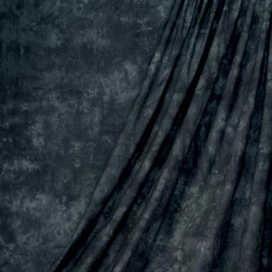 SUPERIOR CRUSH-DYE MUSLIN - 10'X12' (CHARCOAL)