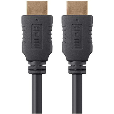 4K HIGH SPEED HDMI CABLE BLACK 1.5FT