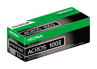 FUJIFILM NEOPAN ACROS 100 II BLACK & WHITE FILM (120)