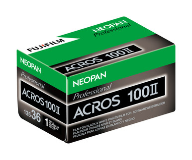 FUJIFILM NEOPAN ACROS 100 II BLACK & WHITE FILM (135MM-36EXP)