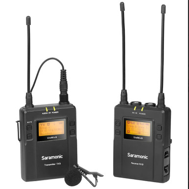 SARAMONIC TX9+RX9 UHF WIRELESS MICROPHONE