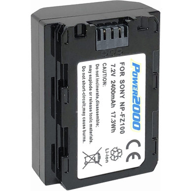 POWER2000 SONY NP-FZ100 BATTERY REPLACEMENT (ACD-443)