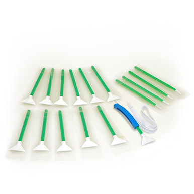 VISIBLEDUST ULTRA MXD VSWABS - 1.0X (GREEN)