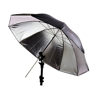GTX STUDIO 60" UMBRELLA (BLACK/SILVER)