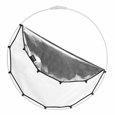 LASTOLITE HALOCOMPACT COVER - SILVER/WHITE (32")