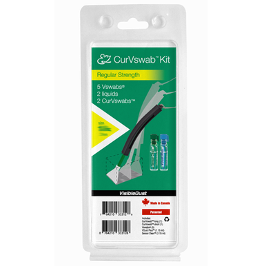 VISIBLEDUST EZ CURVSWAB KIT - REGULAR STRENGTH (1.6X)