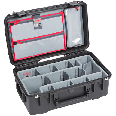 SKB iSERIES 2011-8 CASE W/THINK TANK DIVIDERS & LID ORGANIZER