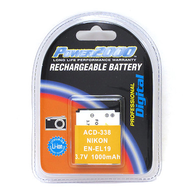 POWER2000 NIKON EN-EL19 BATTERY REPLACEMENT (ACD-338)