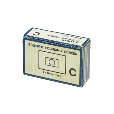 USED CANON FOCUSING SCREEN C