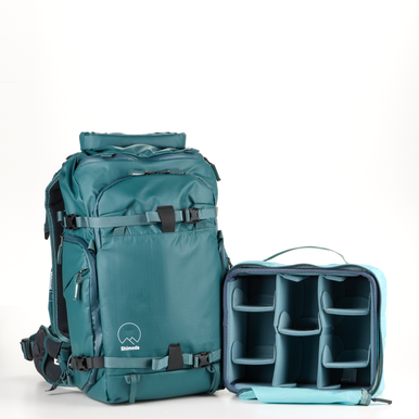 SHIMODA ACTION X25 V2 WOMEN'S STARTER KIT W/ SM. MIRRORLESS CORE UNIT (TEAL)