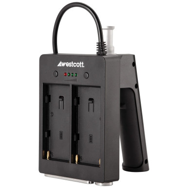 WESTCOTT L60-B BATTERY GRIP WITH NP-F ADAPTER