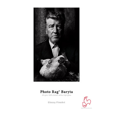 HAHNEMUHLE FINEART PHOTO PAPER - BARYTA GLOSSY 315 (8.5x11" - 25 SHEETS)