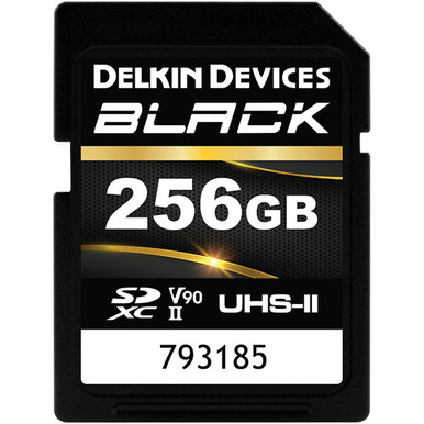 DELKIN DEVICES BLACK UHS-II SD MEMORY CARD (256GB)