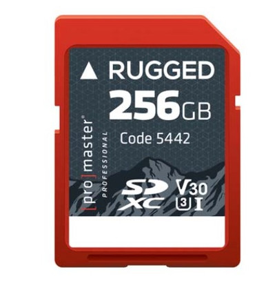 PROMASTER RUGGED UHS-I SDXC MEMORY CARD (256GB)