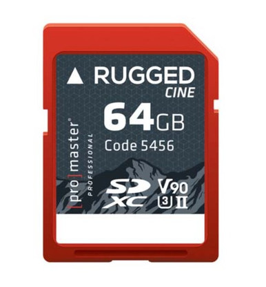 PROMASTER RUGGED UHS-II SDXC CINE (64GB)