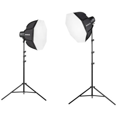 WESTCOTT U60-B BI-COLOR LED-2 LIGHT SOFTBOX KIT