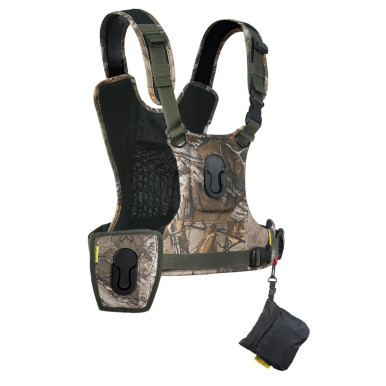 COTTON CARRIER CCS G3 HARNESS F/2 CAMERAS (CAMO)