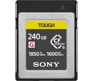 SONY TOUGH CFEXPRESS TYPE-B MEMORY CARD (240GB)