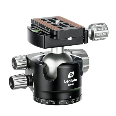 LEOFOTO LH-40 LOW PROFILE BALL HEAD (40MM)