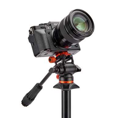 3 LEGGED THING AIRHEAD TRINITY COMPACT VIDEO HEAD (COPPER/BLACK)