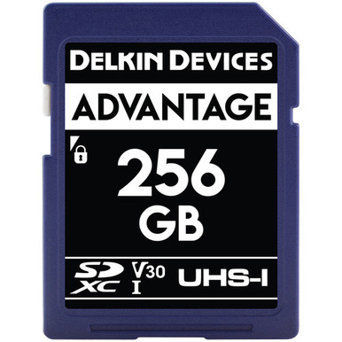 DELKIN DEVICES ADVANTAGE SD V30 MEMORY CARD (256GB)