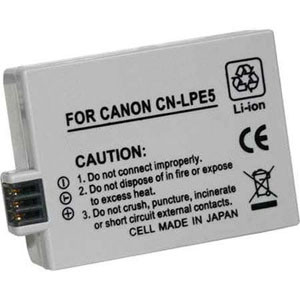 POWER2000 CANON LP-E5 BATTERY REPLACEMENT (ACD289)
