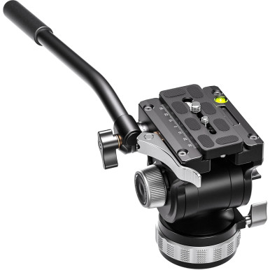 LEOFOTO BV-15L FLUID HEAD W/LEVER RELEASE CLAMP