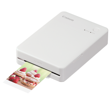 CANON SELPHY QX20 COMPACT PHOTO PRINTER (WHITE)