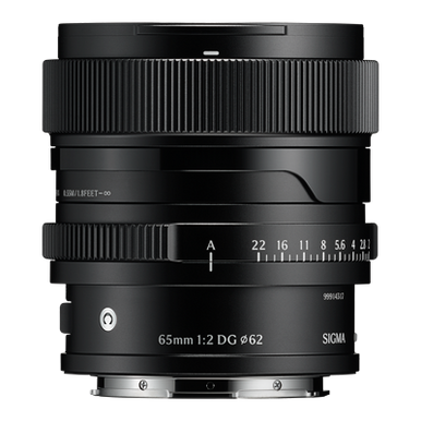 SIGMA 65MM F/2 DG - CONTEMPORARY (BLACK) (L-MOUNT)