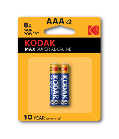 KODAK AAA ALKALINE BATTERY (2-PACK)
