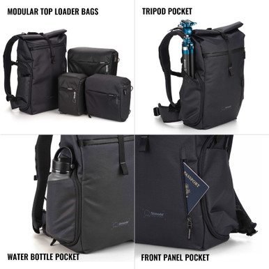 SHIMODA SIDE STREET 28 STARTER KIT (ANTHRACITE)