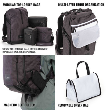 SHIMODA SIDECOUNTRY 32 (BLACK/WHITE)