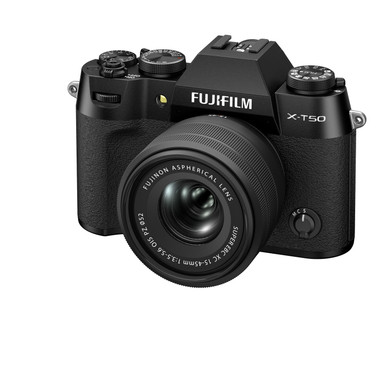 FUJIFILM X-T50 15-45MM KIT (BLACK) J
