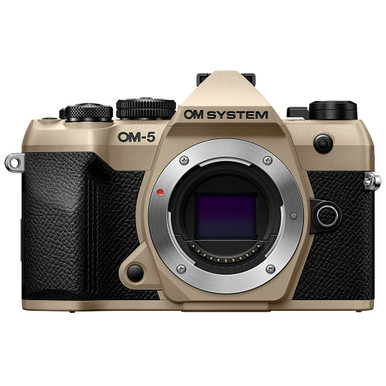 OM SYSTEM OM-5 MARK II BODY (SAND BEIGE)